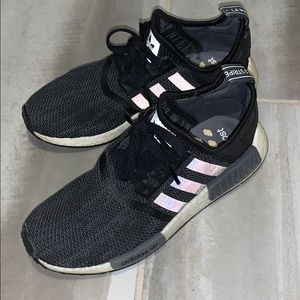Dark Grey/Black Adidas NMD shoes